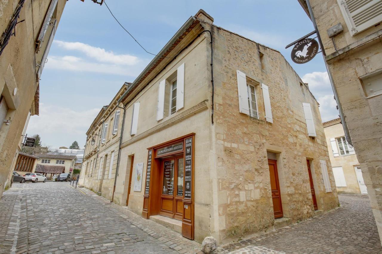 Logis Andraud Studios Saint-Émilion Buitenkant foto