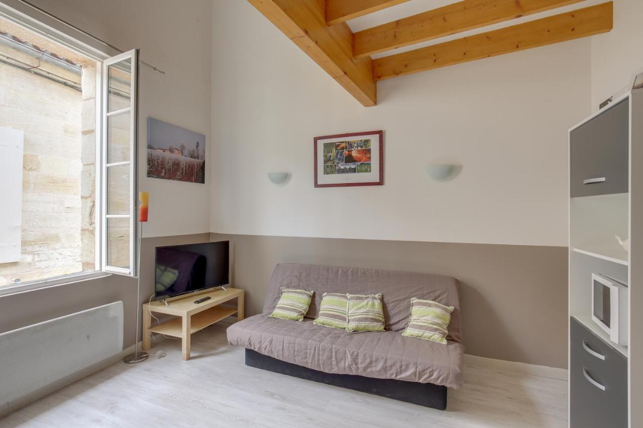 Logis Andraud Studios Saint-Émilion Buitenkant foto